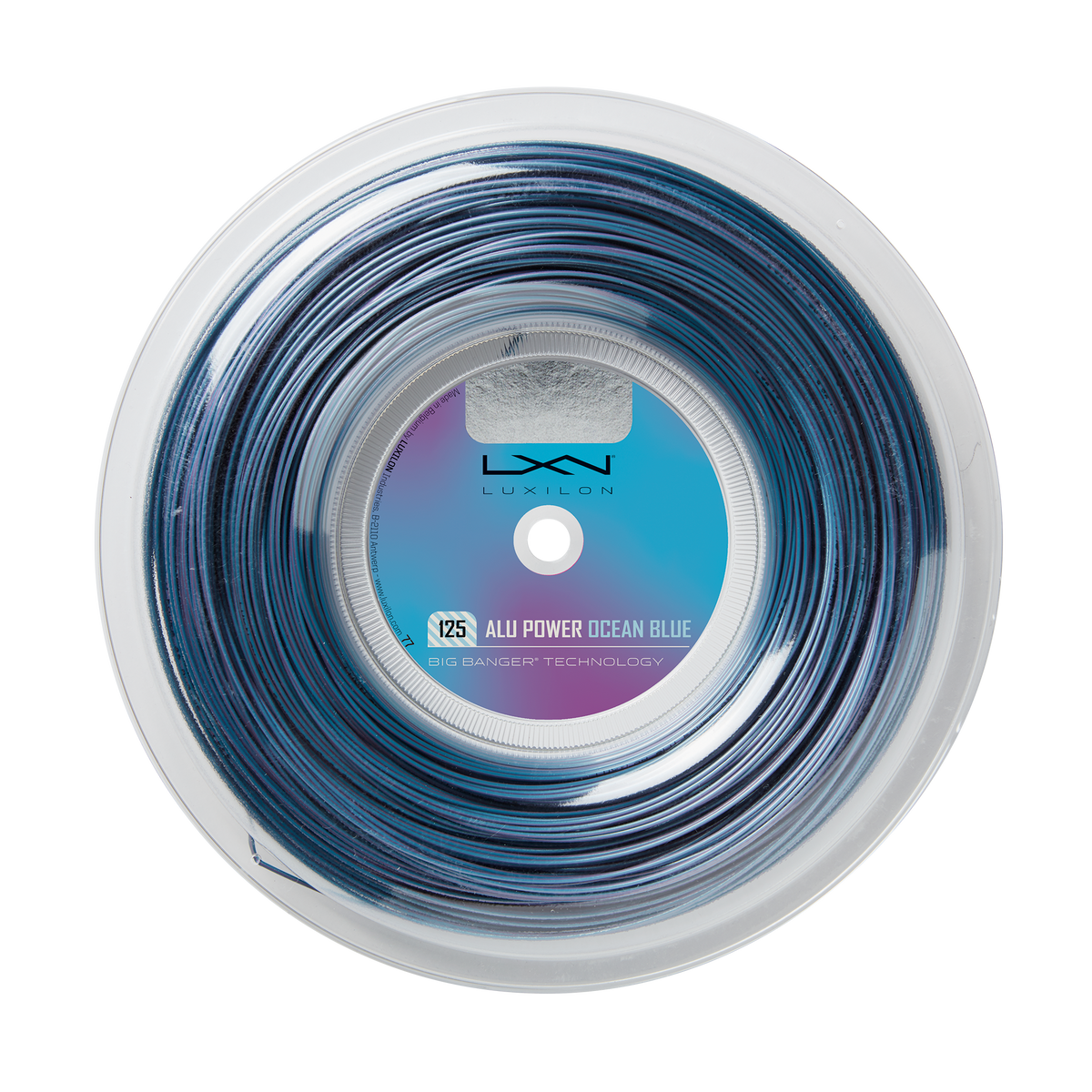 Luxilon ALU Power Ocean Blue 125 Tennis String - Reel