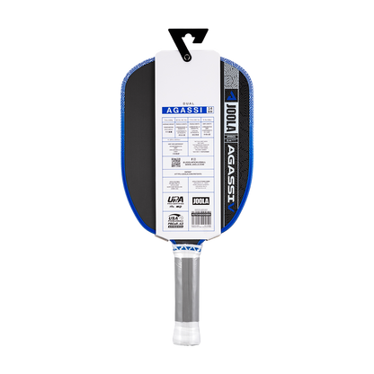 JOOLA Agassi Pro V Andre Agassi Royal Blue 16mm Pickleball Paddle