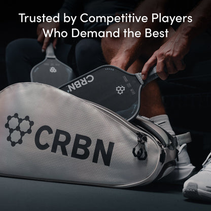 CRBN 1 TruFoam Waves Pickleball Paddle | (Elongated, Long Handle)