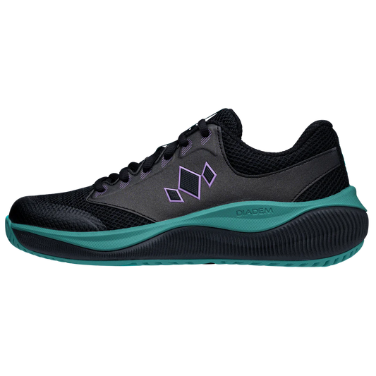 Diadem Court Flo Hard Court Shoe Men's - Black & Teal
