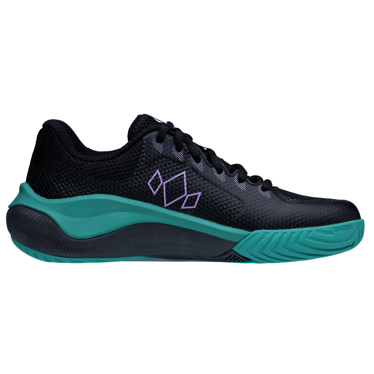 Diadem Court Flo Hard Court Shoe Men's - Black & Teal