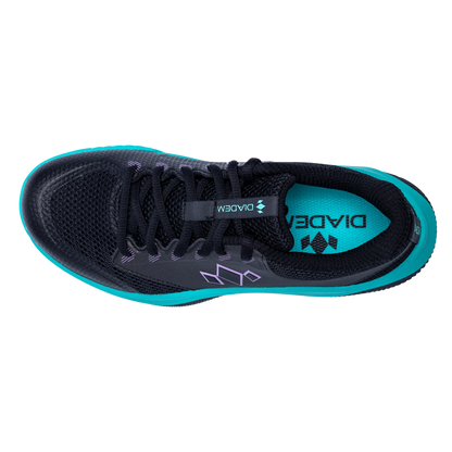 Diadem Court Flo Hard Court Shoe Men's - Black & Teal
