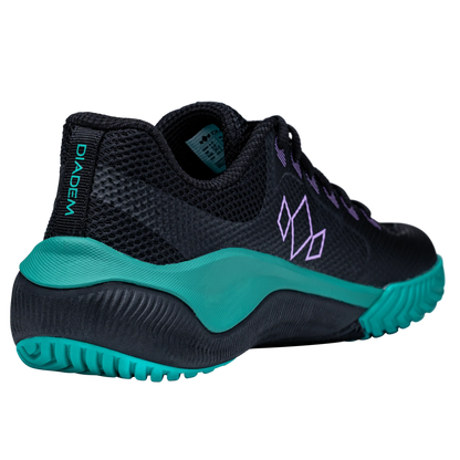 Diadem Court Flo Hard Court Shoe Men's - Black & Teal