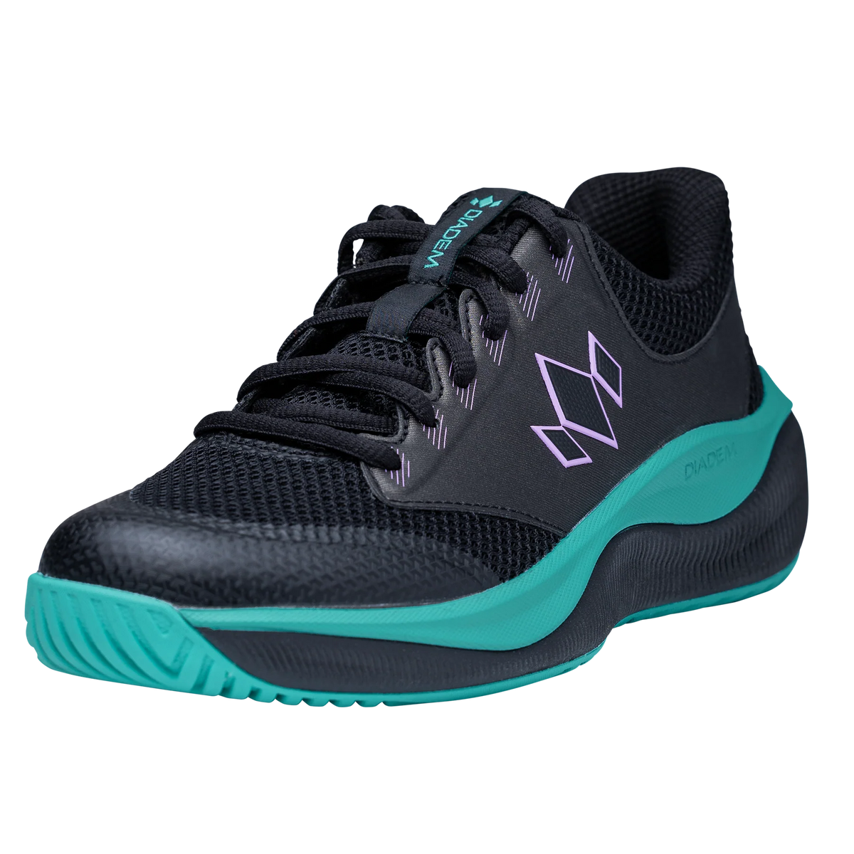 Diadem Court Flo Hard Court Shoe Men's - Black & Teal