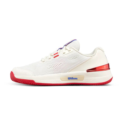 Wilson Intrigue Pro USO Women's Tennis Shoe -  Tofu and Amparo Blue