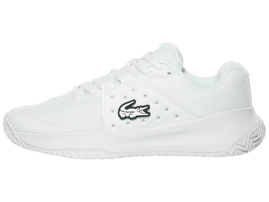 Lacoste Power Serve 125 1 SFA - White/White - Women's Shoes